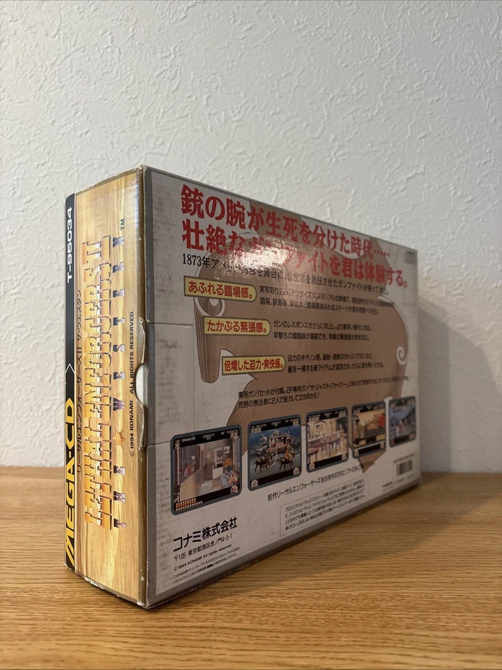 LETHAL ENFORCERS 2 + THE JUSTIFIER Boxed Work for CRT TV Only For Mega CD New - Image 3 of 4