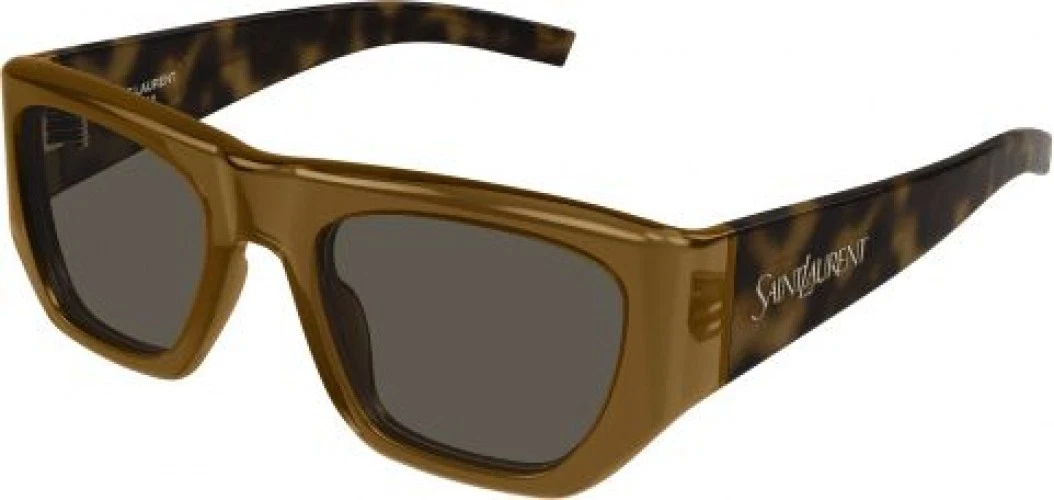 Saint Laurent — NEW Saint Laurent SL 740 Sunglasses 002 BROWN 100% AUTHENTIC