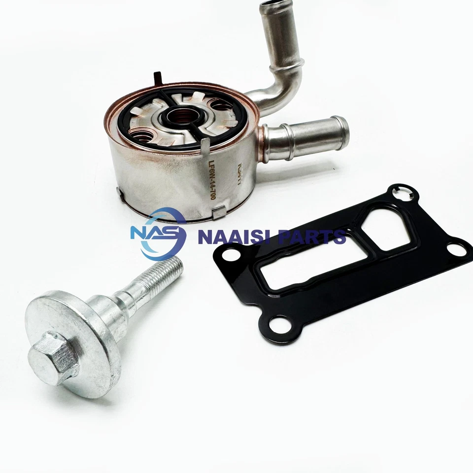 OEM Updated Oil Cooler Kit For MAZDA 3 5 6 CX-7 LF6W-14-700A & HARDWARE Foto 3 de 4