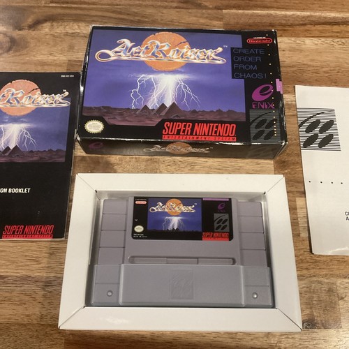 ActRaiser (Super Nintendo Entertainment System, 1991) SNES ⭐️ CIB - Imagen 2 de 16
