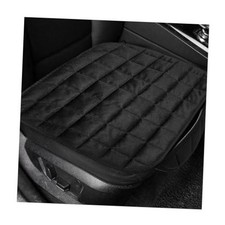 Car Seat Cushion Soft Plush Auto Seat Cover With Non-slip Silicone Black Car Seat Cushion Soft Plush Auto Seat Cover With Non-slip Silicone Black