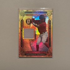 2023 Panini Chronicles - Gold Standard Swatches Ceddanne Rafaela #GSS-CR