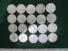 New Listing20 Silver Franklin Half Dollars 1950-1963 - Lot 2