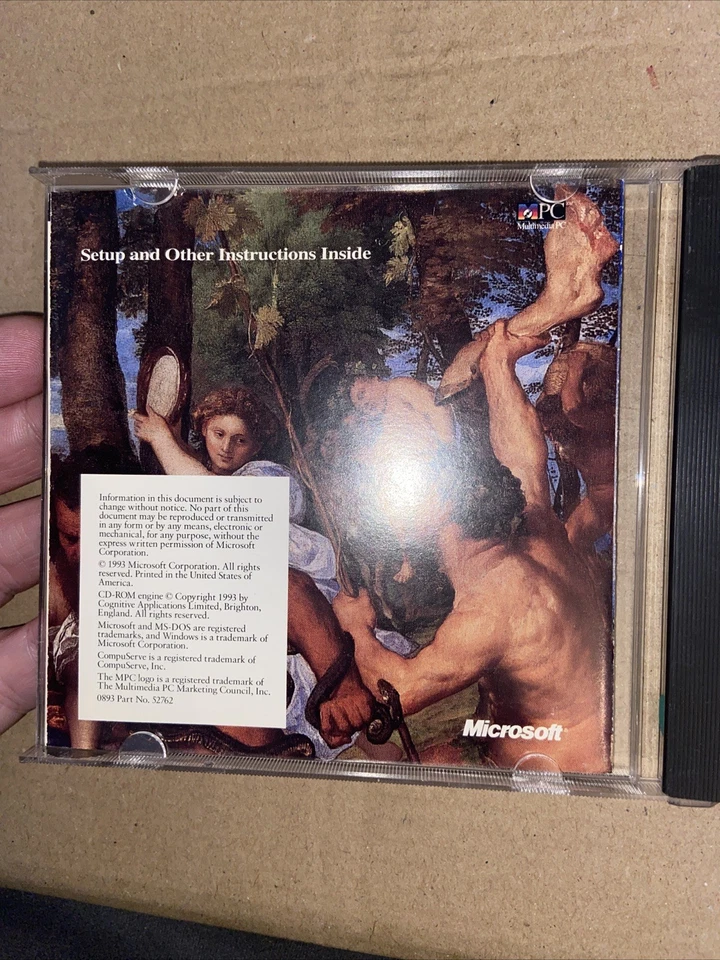 Microsoft Art Gallery The Collection of National Gallery London Software PC 1993 - Image 2 of 4