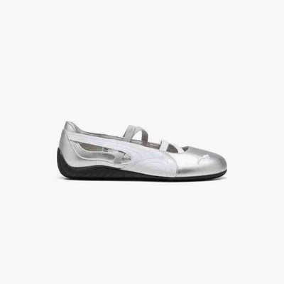 Puma Womens Speedcat Ballet Metallic - Silver 401581-01 Women Size
