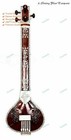 Instrumentos musicais profissionais indianos 5 cordas planas tanpura madeira tunpura