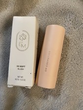 EM Cosmetics So Soft Blush Cream Blush Shade: lychee 0.3 oz NIB £27 