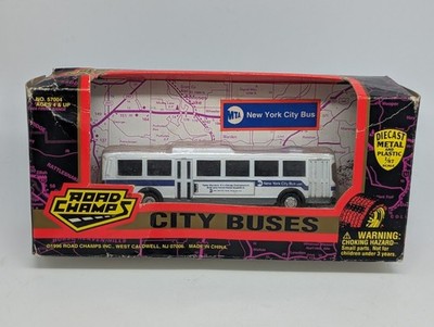 1996 Road Champs - City Buses - MTA New York City Bus Diecast Toy Car 59455