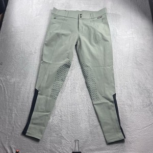 Kerrits Coolcore Silicone Full Leg Bootcut Riding Tight in Green Size XL