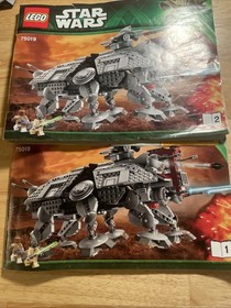 LEGO Star Wars: AT-TE (75019) - Incomplete with Instructions + Box -No Minifigs