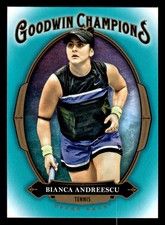 2020 Goodwin Champions #27 BIANCA ANDREESCU Blue