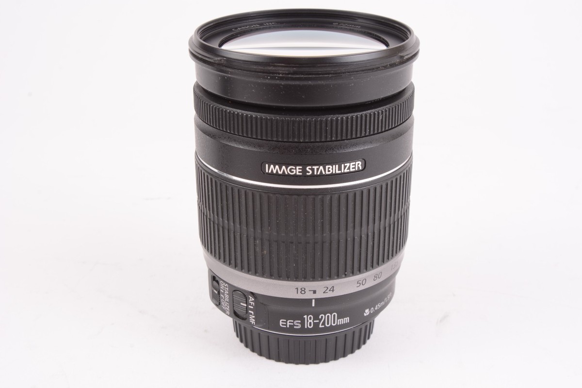 Canon EF-S 18-200mm f/3.5-5.6 IS Lens [AS IS/REPAIR/READ!] #Z