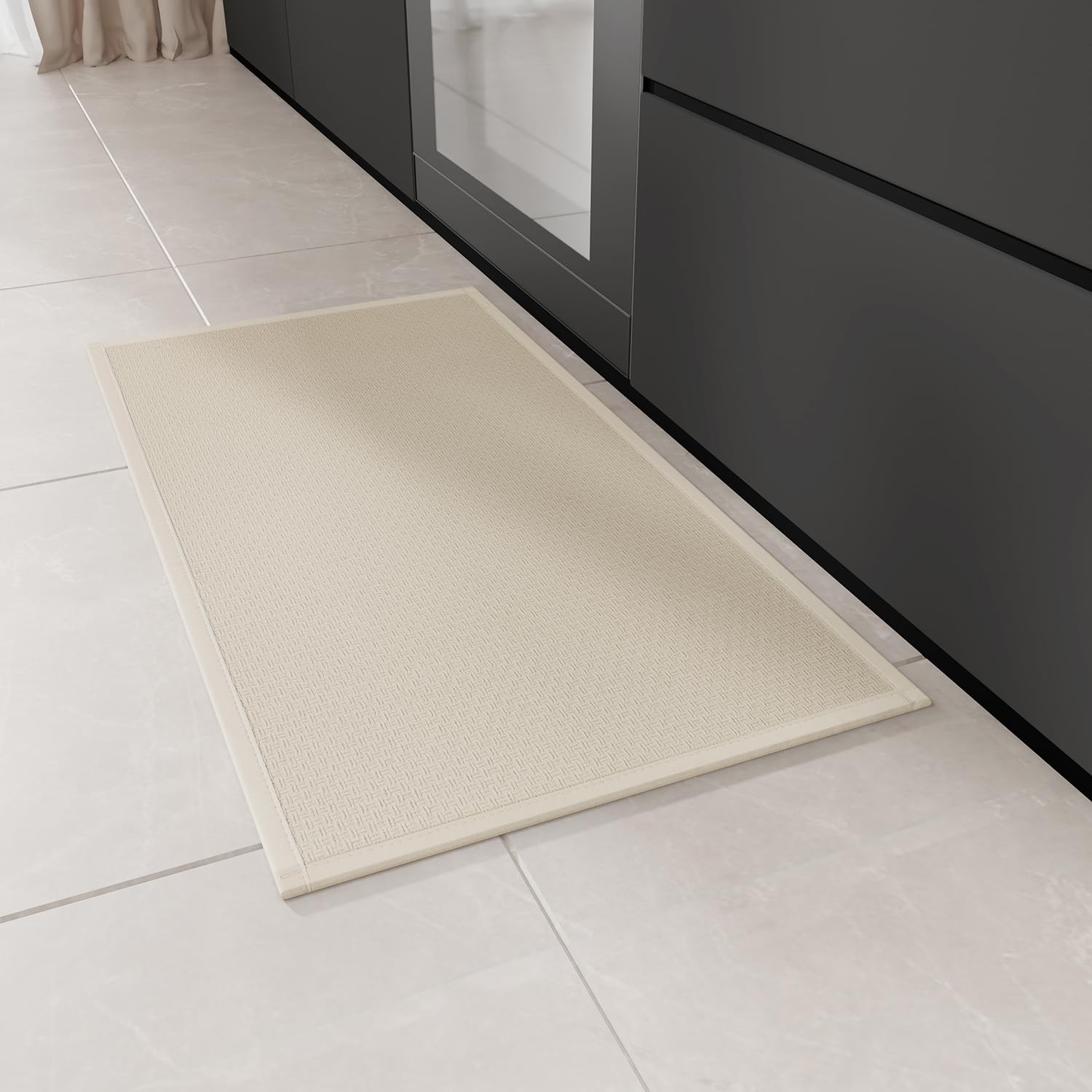 Non-Slip Absorbent Washable Kitchen Runner Rug with Rubber Backing
