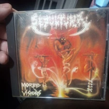 1986 Sepultura Morbid Visions Music CD Roadrunner Records