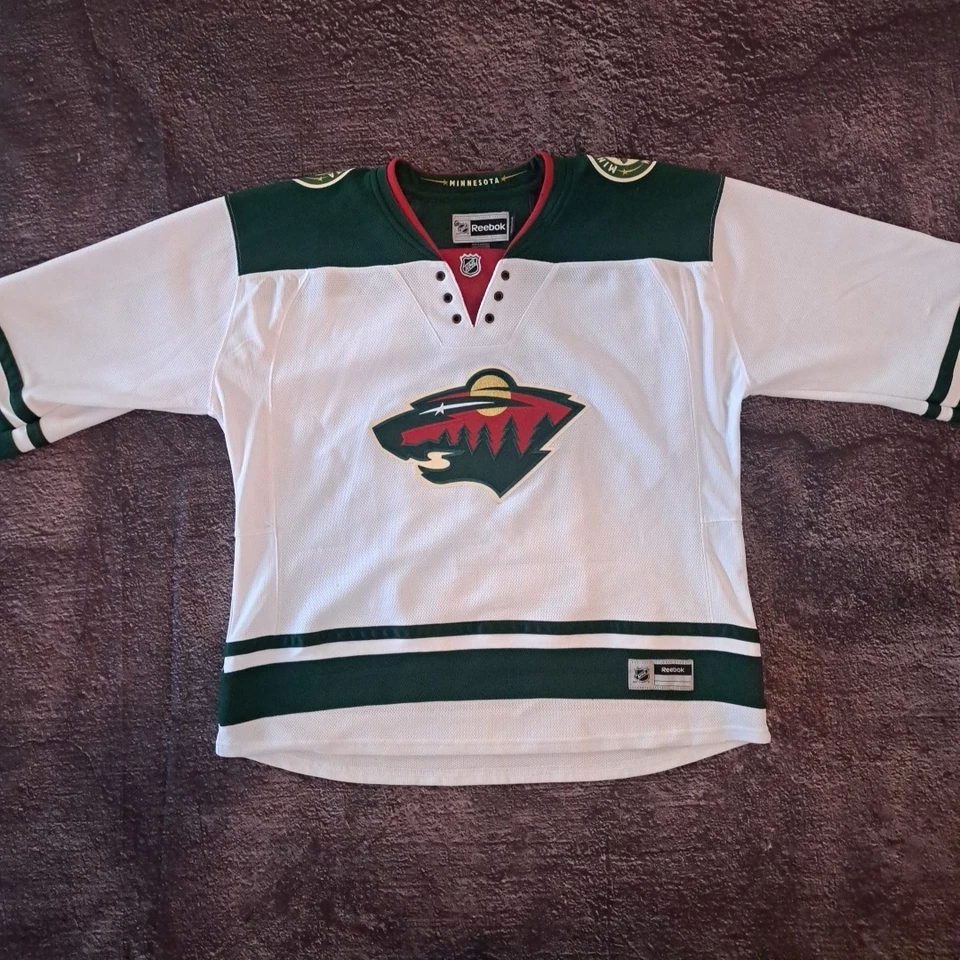 Camiseta Zach Parise XXL para mujer Minnesota Wild Reebok #11 Foto 3 de 4