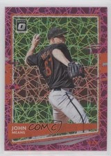 2020 Panini Donruss Optic Pink Velocity Prizm 38/199 John Means #189 7qg