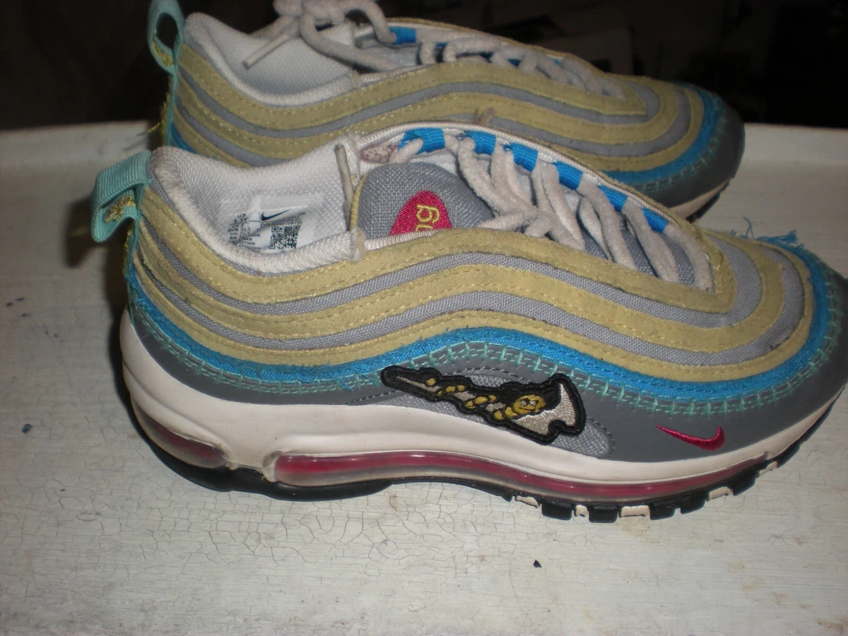 White nike cheap 97s junior