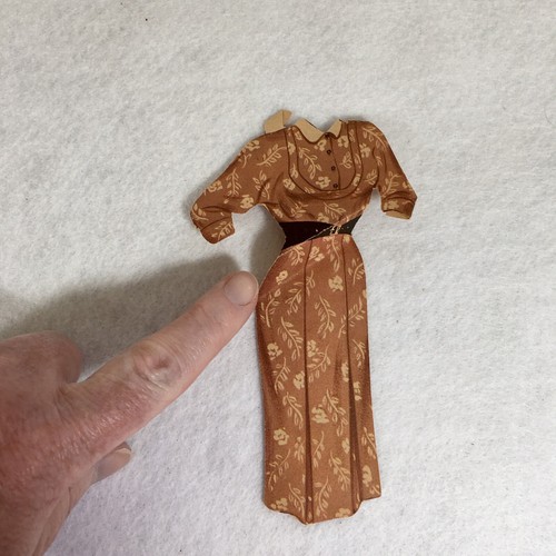 Antique Paper Doll woman & Clothes already cut 10” tall paper doll June - Picture 7 of 15