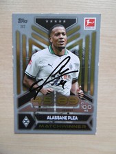 Alassane Plea autograph signed TC Topps Bundesliga Mönchengladbach 23/24
