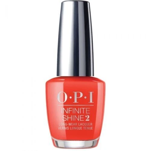 OPI Infinite Shine Nail Lacquer Polish 15ml ~ A RED-VIVAL CITY ~
