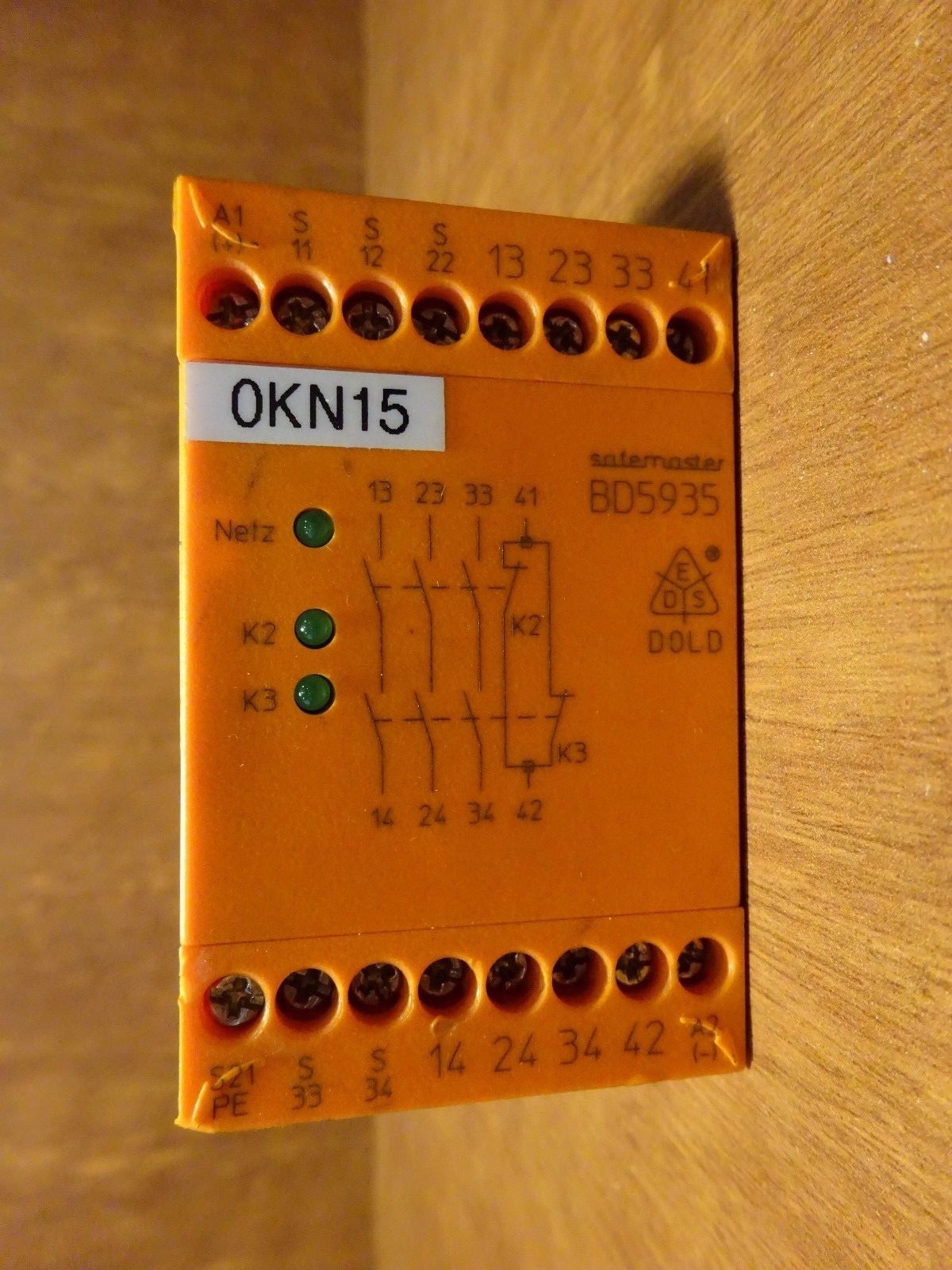 DOLD BD5935 Safemaster Safety Relay Monitor - for sale online | eBay