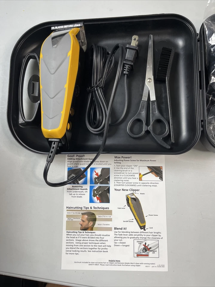 Kit de corte de pelo Wahl Clipper Fade Cut para cortes de mezcla y desvanecimiento con Extreme-Fa Foto 2 de 4