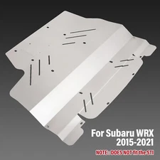 Aluminum Engine Splash Shield Under Tray Skid Plate For Subaru WRX 2015-2021