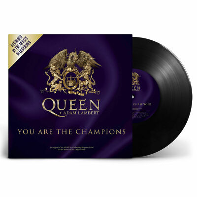 QUEEN YOU ARE THE CHAMPIONS 7  INCH VINYL LP ONLY 3000 SOLD OUT ADAM LAMBERT