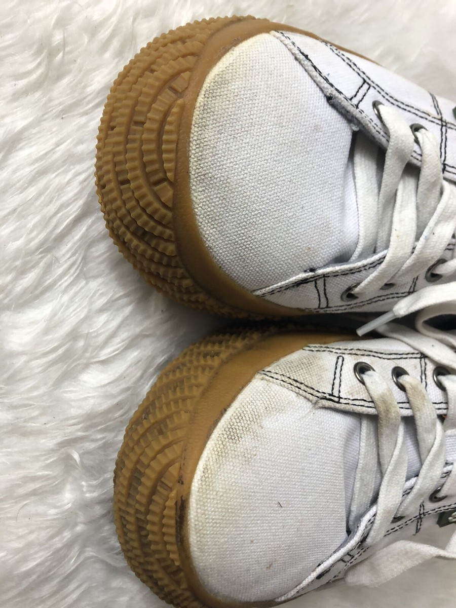 Hybrid Green Label Rebellion Canvas Low Top Sneakers Shoes  display picture 2
