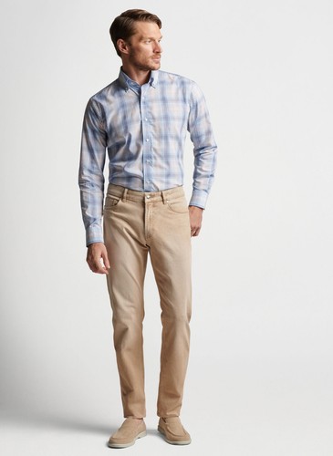 Pantalones de mezclilla lavados con arena talla 36" X 35" colección Peter Millar $198,00 - Imagen 1 de 15