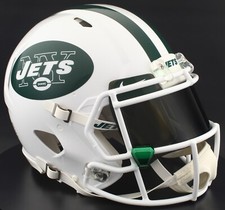 NEW YORK JETS NFL Riddell Speed Full Size AUTHENTIC Football Helmet
