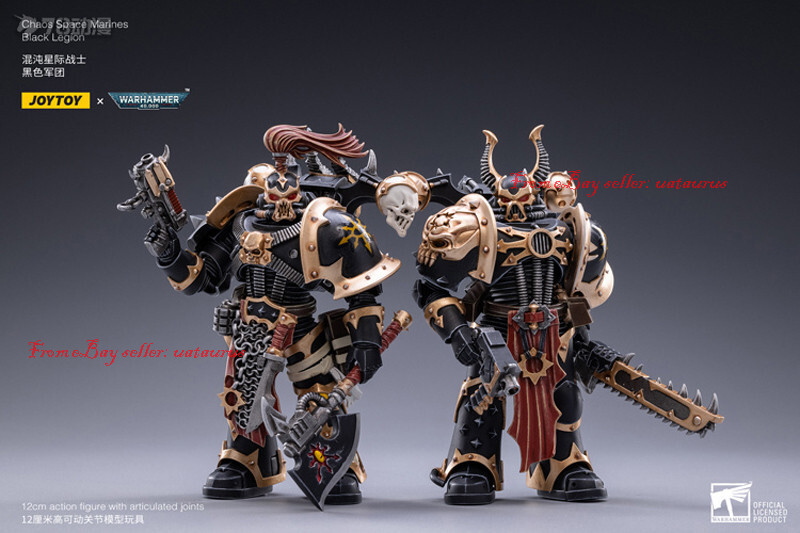 Perfect Joytoy 1/18 Chaos Space Marines Black Legion Action Figure