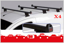 KIT 4 DACHTRÄGER ATLANTIC FÜR PEUGEOT BOXER LANGES MITTELDACH AB 2006->