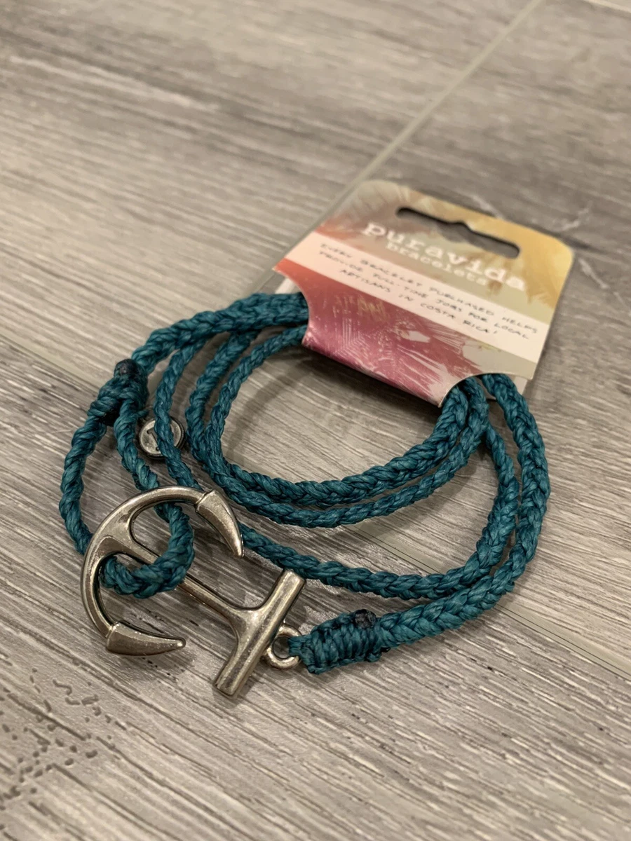 Pura vida anchor wrap bracelet deals