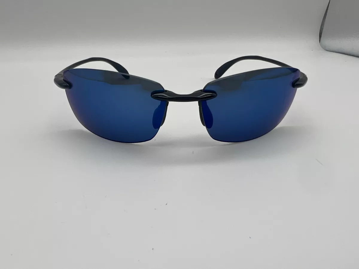 NEW Costa Del Mar BALLAST Polarized Sunglasses Shiny Black Blue
