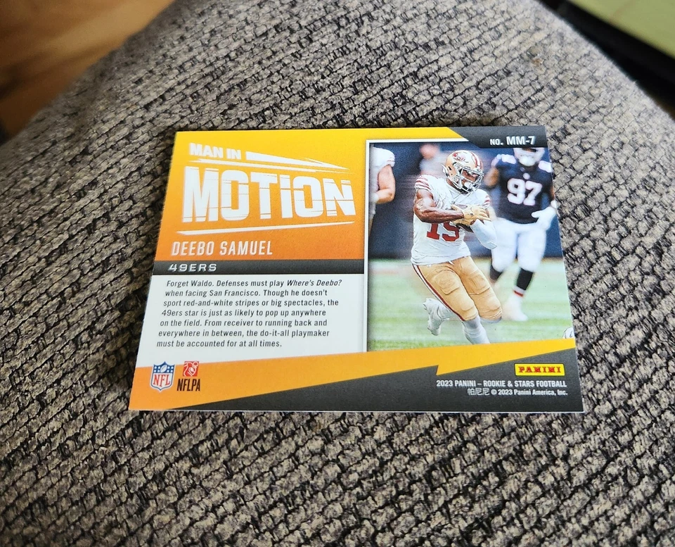 2023 Rookies And Stars Football Deebo Samuel MM-7 San Francisco 49ers - Image 2 of 2