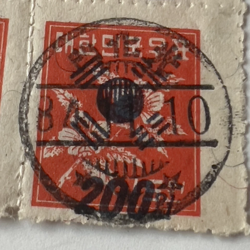 1951 Corea del Sur bloque de 4 sellos #128 hibisco sobreimpresión en negrita bonito hijo cancela Foto 2 de 3