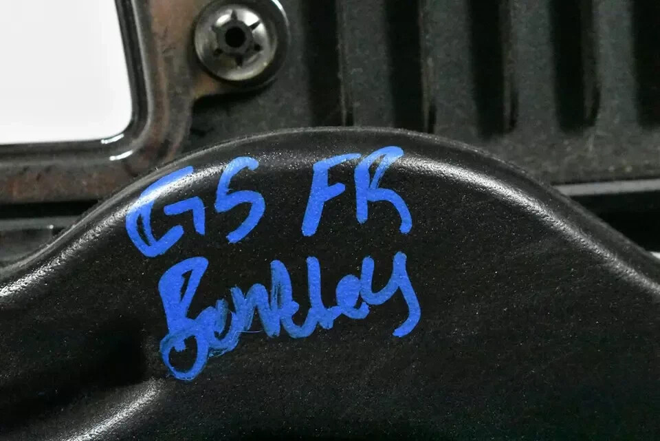 06-12 Bentley Continental Flying Spur Right Side Upper B-Pillar Cover Trim OEM
