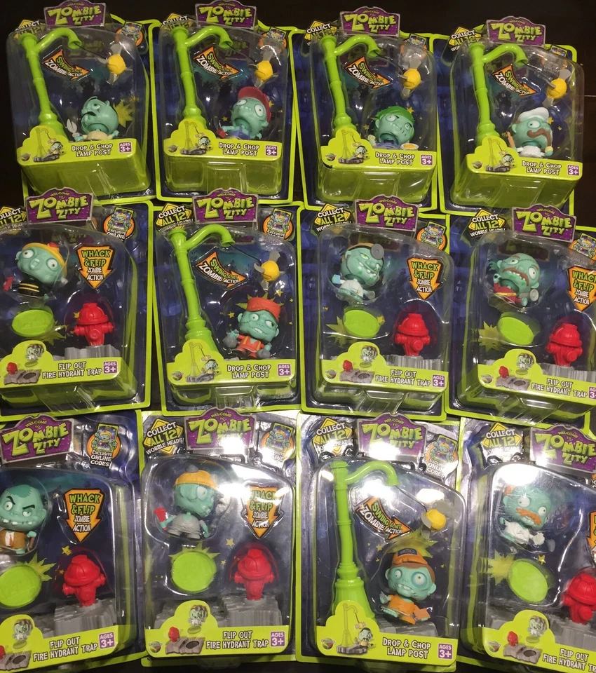 DRACCO Zombie Zity Figuren Sammelfiguren Swooblerz Swap & Wobble Zombies Auswahl