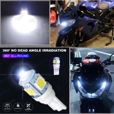 Xenon White 5-smd 2825 168 194 Led Bulbs For Motorcycle Bike Parking Lights Xenon White 5-smd 2825 168 194 Led Bulbs For Motorcycle Bike Parking Lights