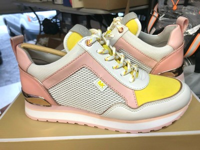 michael kors yellow shoes