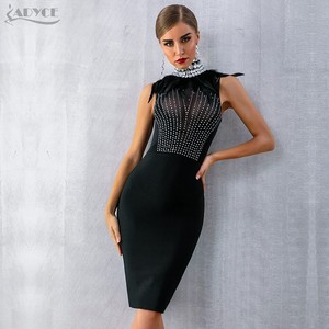 black bodycon dress for wedding