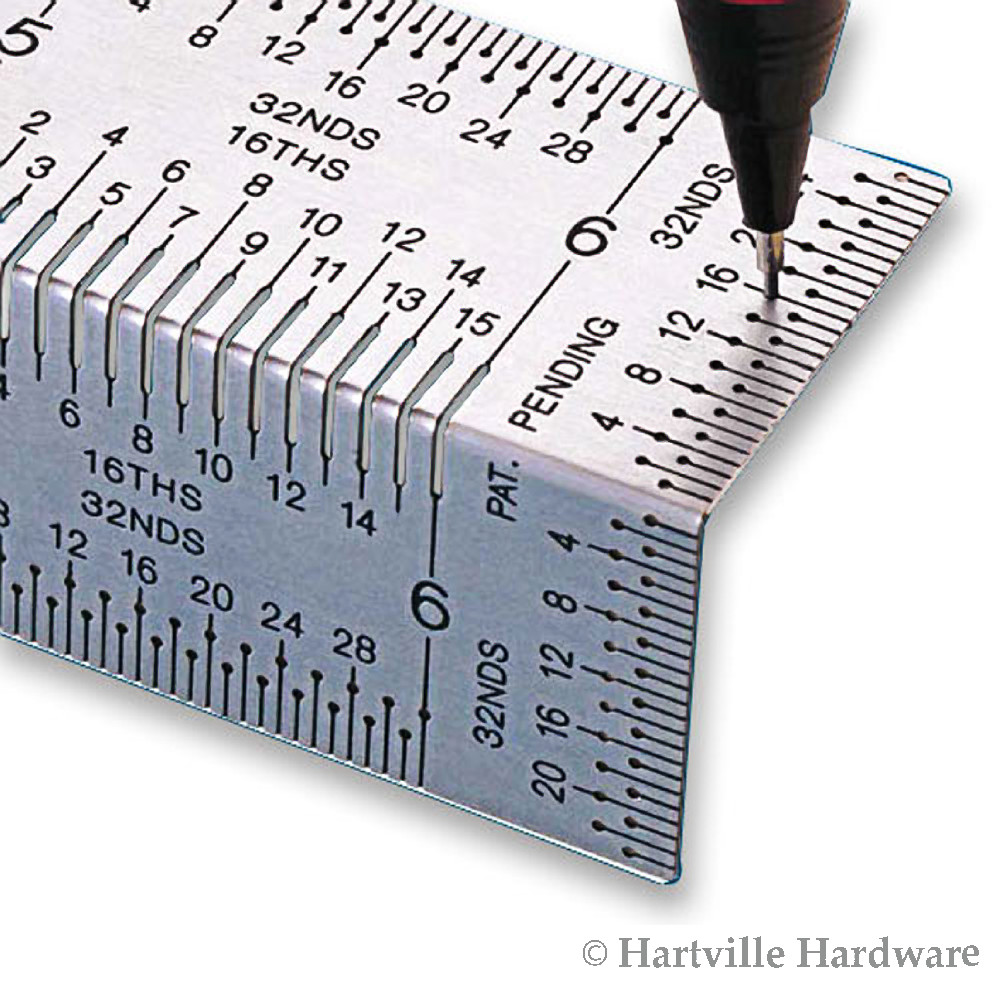 Incra 12" Precision Bend Rule - To 1/32" BNDRUL12