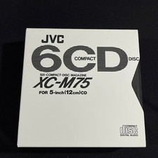 Vintage JVC XC-M75 CD Magazine Six Compact Disc Cartridge With Sleeve