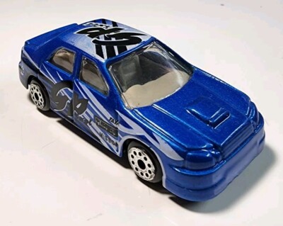 Suntoys #9840 Blue Subaru Impreza WRX 1/64 Diecast/Plastic GPixel