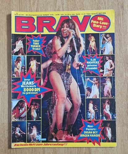 BRAVO Magazine 1975 = AUSWAHL aus Heft 1 bis 52 ~~~ 50. Geburtstag ~~~ ! - 第 5/198 張圖片