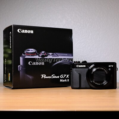 Canon PowerShot G7 X Mark II 20.1MP Compact Camera - Black for sale online | eBay Canon PowerShot G7 X Mark II 20.1MP Compact Camera - Black for sale online | eBay