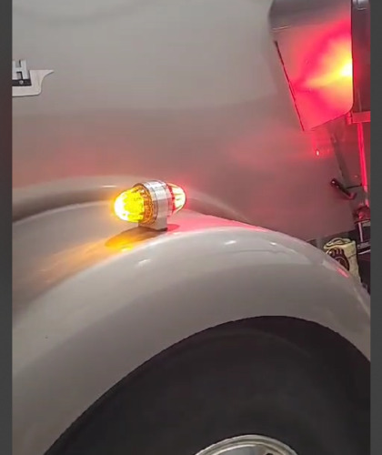Kenworth Light Mount for 3" Watermelon style lights