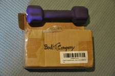 Bad Company Gymnastik Hanteln Hantelset 2x1kg Neopren Soft dumbbell lila NEU
