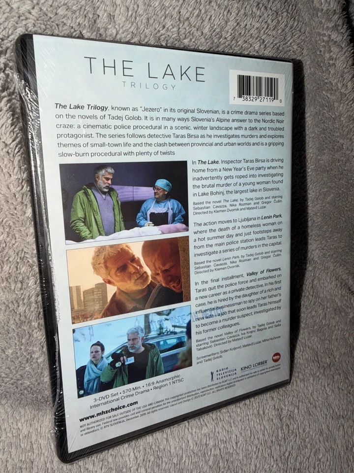 Lake Trilogy aka Jezero, 3 disc DVD set, Slovenian series - Image 2 of 2